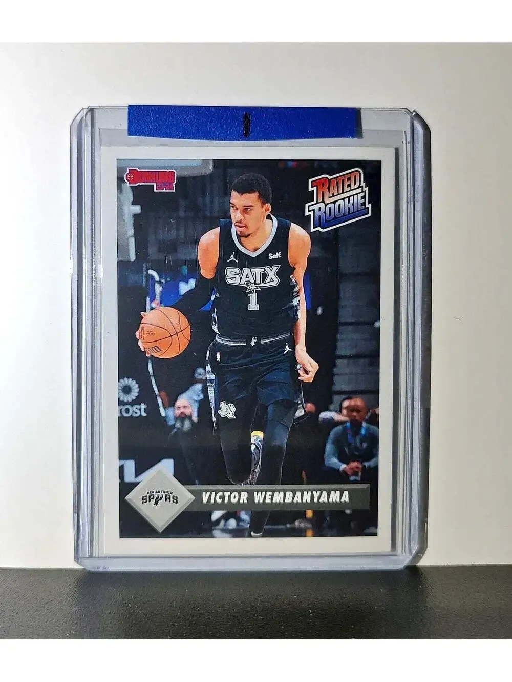 Victor Wembanyama Rookie 2023-24 Panini Donruss Rated Rookie #1 Basketball Card